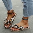 thumbnail image 1 of Novedad de verano, chanclas de espiga con personalidad a la moda, zapatillas planas de felpa para mujer Wmkox8yii  hj789, 1 of 9