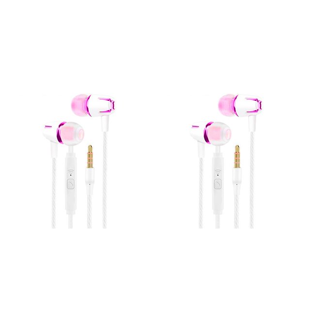 Sidaley Auricular para juegos con cable para teléfono móvil con micrófono para acampar y viajar en la oreja auriculares suaves para auriculares de Type6 NO6