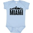 thumbnail image 3 of Inktastic Miami Skyline Grunge Boys or Girls Baby Bodysuit, 3 of 5
