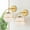 Gold, variant on Gold Wall Sconce Set of 2 Globe Glass Wall Light Fixtures Bathroom Vanity Light Mid-Century Modern Wall Sconce Lamp with Frosted Glass Shade for Hallway Bedroom Living Room