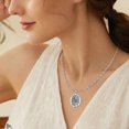 thumbnail image 3 of TANGPOET St Anthony Medal Pendant Necklace Protection Necklace, 3 of 5