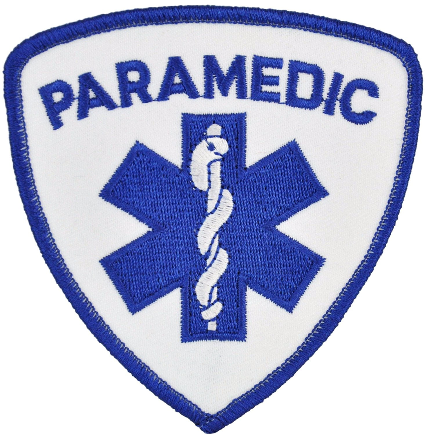 2.5"x3" EMS EMT or First Responder Star of Life Emblem Patch 