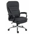 thumbnail image 1 of Nicer Furniture Heavy Duty Black Leather Task Executive Office Chair, 1 of 1