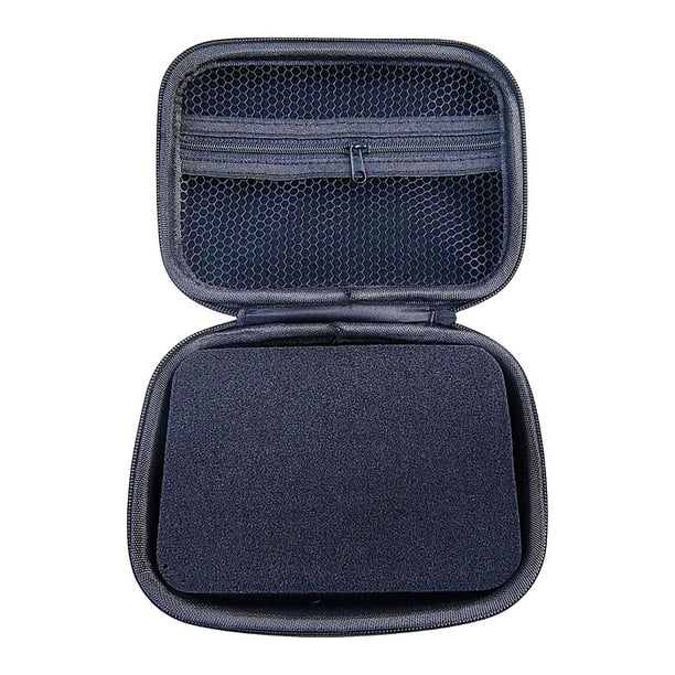 Estuche rígido para almacenamiento de dispositivos electrónicos, organizador de auriculares y cables, diseño compacto. 175 x 13 x 65 cm