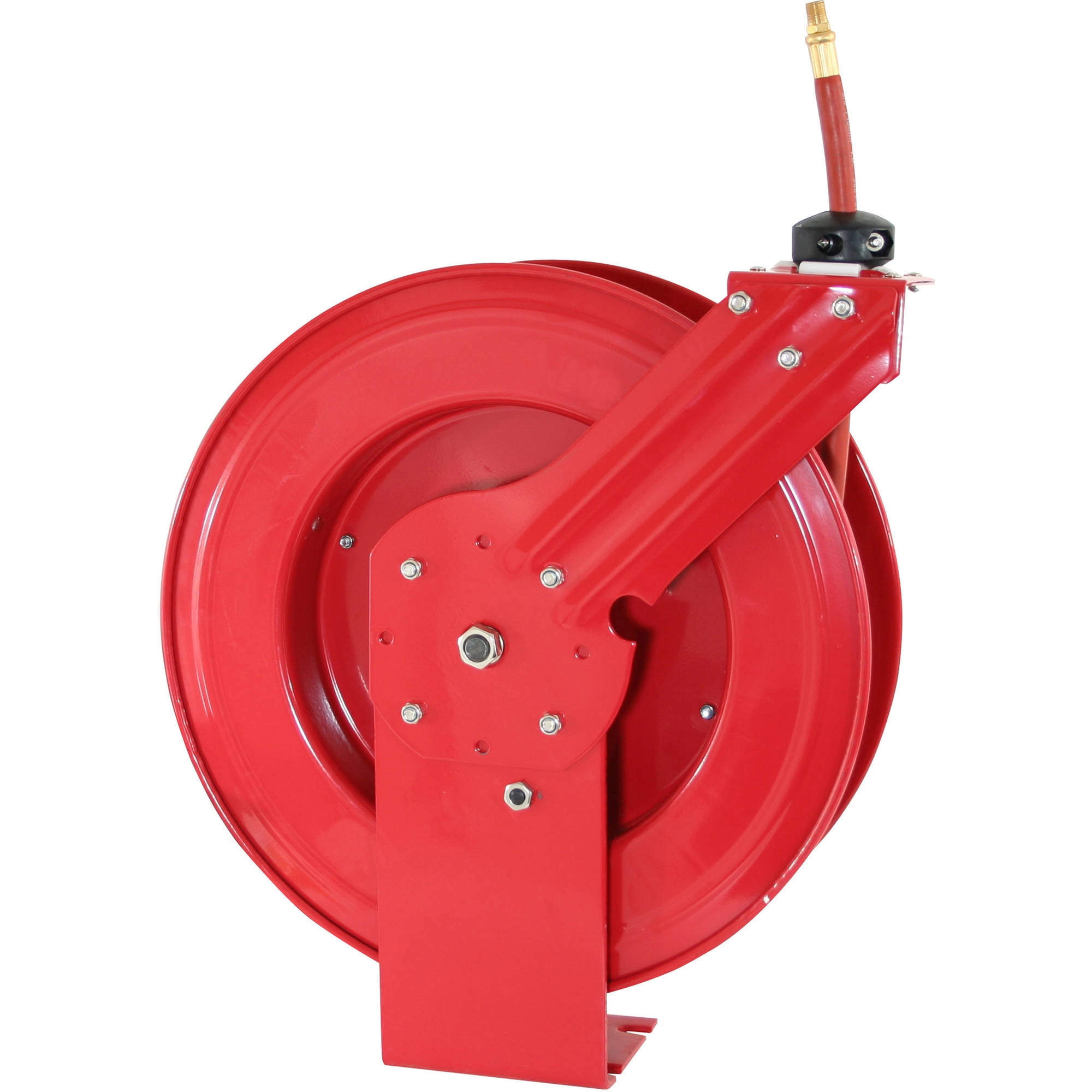 Black Bull 50 Foot Retractable Air Hose Reel with Auto Rewind