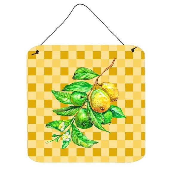 Guavas Branch on Basketweave Wall or Door Hanging Prints
