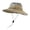 Khaki, variant on gcong Sun Hat for Men Women, Wide Brim Bucket Hat, UPF 50+ Uv Protection Packable Bucket Hat Fishing Hiking Snap Up Beach Hats