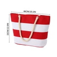 thumbnail image 3 of Beach Bags for Women, Large Canvas Beach Tote Bag Waterproof Sandproof Beach Bags Swim Pool Bag Travel Essentials, 3 of 9