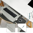 thumbnail image 6 of kowaku Keyboard Tray under Desk Sliding Keyboard Drawer Slide Out, Metal, Easy Slip Pull Out Ergonomic Multipurpose for Home Office Gray, 6 of 9
