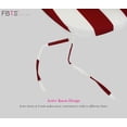 thumbnail image 5 of FBTS Prime 16x17 inch All-Weather Red Stripe Outdoor Seat Pads, Pack of 2, 5 of 7