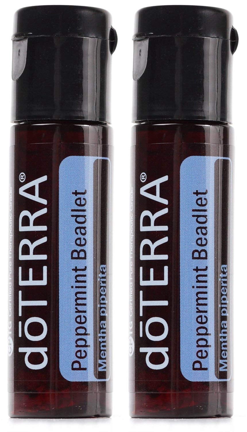 doTERRA Peppermint Essential Oil Beadlets 125 Count, 2 Pack