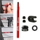 thumbnail image 5 of Extensor de válvula de vacío universal de neumático para bicicleta 80mm rojo Sharpla vástago de válvula sin cámara, 5 of 8