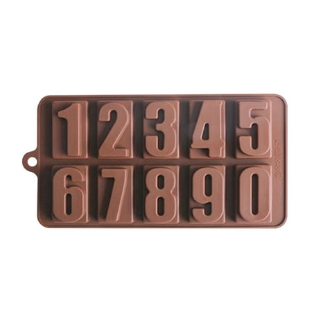 

Fuieoe Cake Stand Baking Supplies Bread Box 0-9 Numbers Silicone Cake Mold Chocolate Ice Tray Gypsum Aromatherapy Epoxy Candle Jelly Mold
