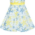 thumbnail image 5 of Girls Dress One Shoulder Sea Star Flower Dress Birthday Party 6 Years, 5 of 6