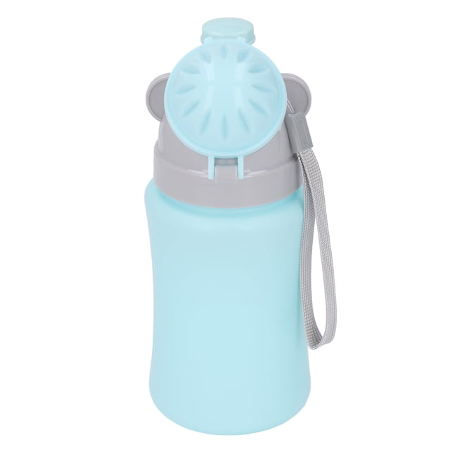 Taza para orinal para niños, orinal portátil a prueBa de fugas, inodoro de emergencia para bebés, niños pequeños, con anillos de silicona de sellado, material pp ecológico,