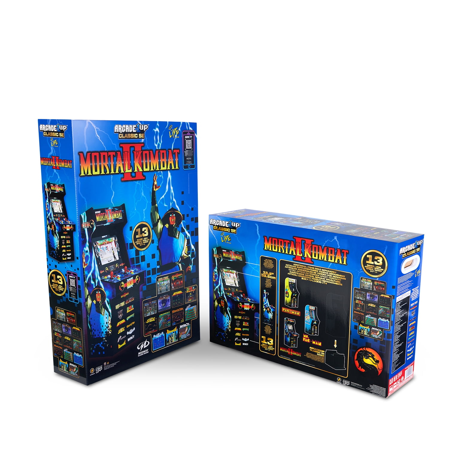 Arcade1Up Mortal Kombat II Classic SE Arcade Machine – 4 - Foot