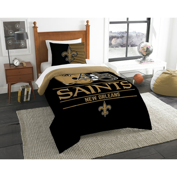 Nfl New Orleans Saints Draft Bedding, New Orleans Saints Queen Size Bedding