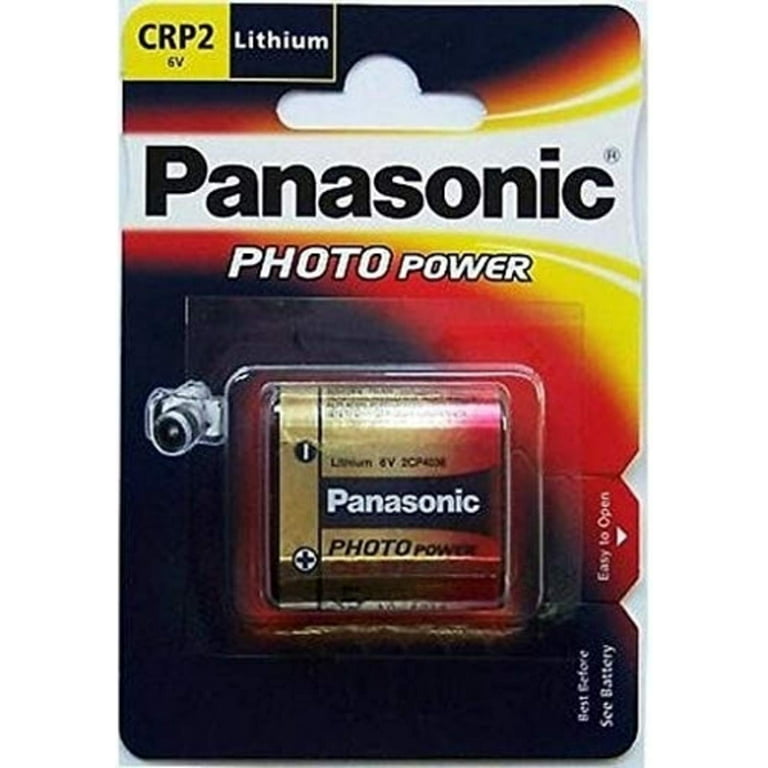 Panasonic - CR-p2, 6 V, 1400 mAh Li-ION, Photo, cr-p2l_1bp (Li-ION, Photo)