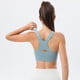 thumbnail image 5 of Brasier Sujetador Deportivo de Talla Grande para Mujer, con Tirantes Ajustables En La Parte Delantera, sin Aros, para Entrenamiento, Yoga, Running y Atletismo. Mediana, 5 of 5