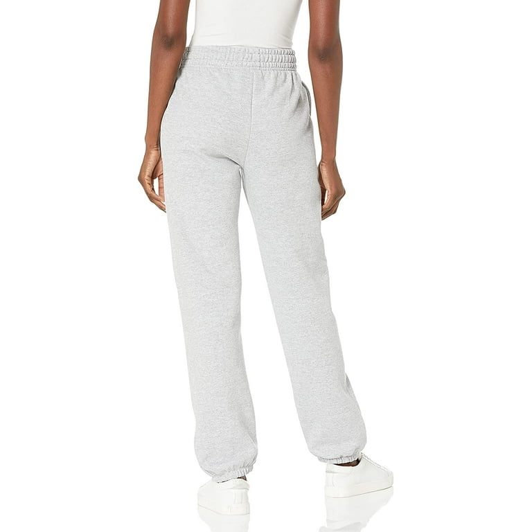 Women s Champion Powerblend Boyfriend Fleece Sweatpants Color Oxford Gray Size X LARGE Walmart