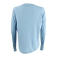 thumbnail image 2 of Alfani Women's Thermal Pajama Top (XS, Soft Peri), 2 of 2