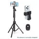 thumbnail image 5 of Trípode de 160 cm para Cámara de Celular, Trípode con Control Remoto y Soporte para Teléfono, Trípode Portátil para Grabación de Video., 5 of 5