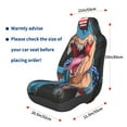 thumbnail image 3 of Balery Blue Dinosaur Funda de Asiento para Auto con Diseño - Cubierta Frontal Suave y Transpirable con Protector Antideslizante- 1 Unidad, 3 of 5
