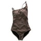 thumbnail image 1 of Traje de baño de una pieza para mujer Traje de baño con corte de horquilla alta con control de barriga y un hombro, 1 of 6