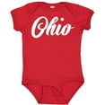 thumbnail image 3 of Inktastic Ohio Text Boys or Girls Baby Bodysuit, 3 of 5