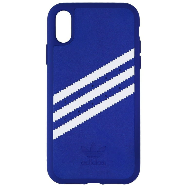 gijzelaar Succesvol Sceptisch Adidas 3-Stripes Snap Case for Apple iPhone XR - Blue / White - Walmart.com