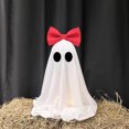 thumbnail image 5 of Halloween Decorations Ghost Tabletop Decor with Big Bow 19.69in Ornaments Halloween Mantel Porch Indoor Outdoor Decor,1pack, 5 of 5