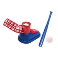 thumbnail image 3 of Lanzador de béisbol automático con pelotas y bate, entrenamiento de aprendizaje, actividad de habilidad de bateo, entretenimiento, ejercicio a de Yotijar juego de entrenamiento de beisbol, 3 of 8