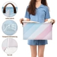 thumbnail image 5 of Yayeee Foldable Storage Basket for Shelves with Handles Waterproof Cloth Bins, Blue Gradient, 5 of 7