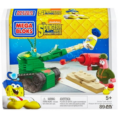 Pickle Tank Attack Set Mega Bloks 94655 Spongebob Squarepants