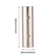 thumbnail image 2 of Wear-Resistant XLR Coupler Male Connector, Standard Noise Resistant XLR Male To Male Connector, High Conductivity For  For Microphone Silver, 2 of 8