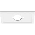 thumbnail image 2 of Ekena Millwork CMP16X8RE-04000 4 in. ID x 5.5 in. Rectangle Architectural Grade Médaillon de Plafond Contemporain PVC, 2 of 4