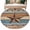 Blue Brown, variant on Small Round Rug 3Ft Washable Non-Slip, Western Texas Star Vintage Circle Area Rugs for Living Room Bedroom, Retro Farmhouse Gray Brown Wooden Indoor Floor Mats Carpet Runner for Home Decor
