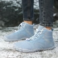 thumbnail image 2 of Men's Ankle Boots Winter Couples Fashion Lined On Lace Up Comfortable Warm Footwear Outdoor Daily Use Durable Lightweight Non Sole, 2 of 9