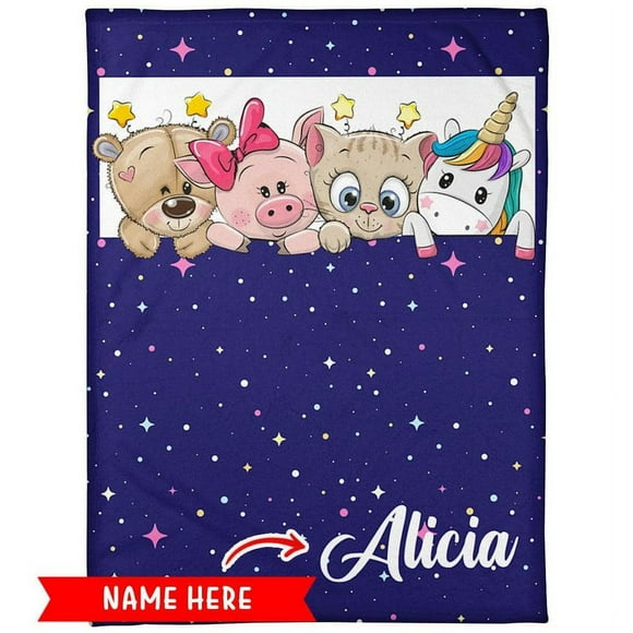 Bedtime G - Personalized Blanket