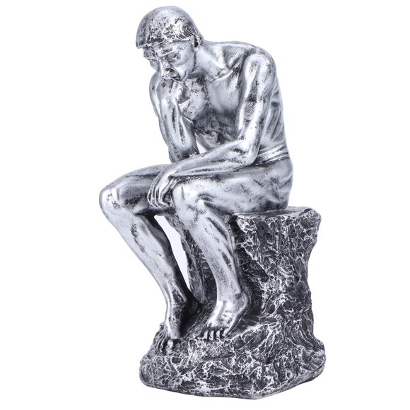 Thinker Sculpture,Thinker Statue European Style Collectible Figurine Thinker Statue Best in its Class