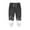 Black-04, variant on Ugoldhm Toddler & Kid Plaid Sweatpants - Soft Elastic Waist Casual Active Pants with Pockets 2-13Y