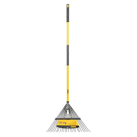 (6/Carton) 46 in. Fiberglass Handle 24-Tine Leaf Rakes