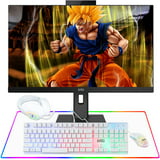 Gaming All in one PC 24 Inch FHD Touchscreen, MTG Yama, Intel Core i5 10th Gen 8GB RAM, 240GB NVME, NVIDIA GT 730 4GB DDR3 Graphics, Webcam, DVD RW, Gaming Kit, Windows 11