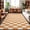 Orange, variant on Orange Beige Arrow Washable Round Area Rug 3 ft, Abstract Japanese Orange Beige Arrow Soft Non Slip Rugs Stain Repellent Indoor Felt Carpet for Living Dining Room Bedroom Home Office