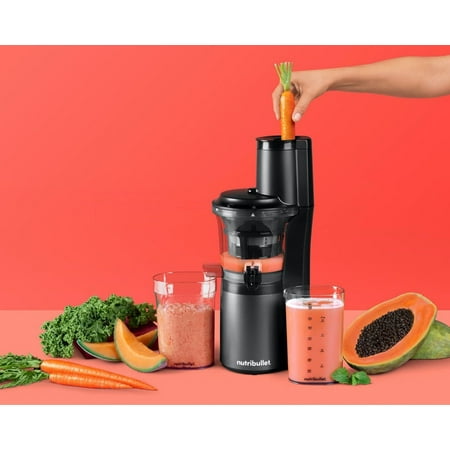NutriBullet - Slow Masticating Juicer NBJ50300 - Gray