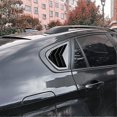 thumbnail image 4 of Car Side Window Louver Cover for X6 E71 E72 Black, 4 of 5