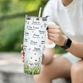thumbnail image 3 of 40 oz Christian Tumblers with Handle Gifts for Women, Scripture Bible Verse Gifts, Religious Spiritual Faith Inspirational Gifts for Women, Baptism Gifts for Girl, 3 of 6