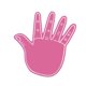 thumbnail image 4 of Guantes de mano de espuma s de Eva, de espuma , mano de porristas divertida y cómoda para juegos, reuniones atléticas, fiesta al rosa, 4 of 8