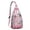 Pink-6, variant on Trip Essentials Sling Backpack - Compact Lightweight Shoulder Bag for Vacation & City Exploration, Fashionable Anti-Theft Design