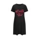 thumbnail image 5 of Camisón corto de talla grande para mujer, camisón de manga corta con estampado de pecho a la moda, camisón para mujer, 5 of 5